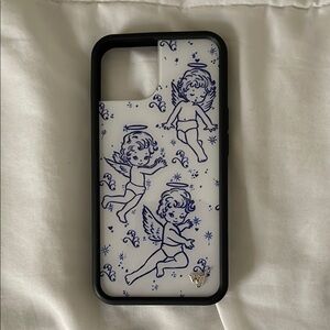 Wildflower Cherub Pattern iPhone 13/14 Phone Case